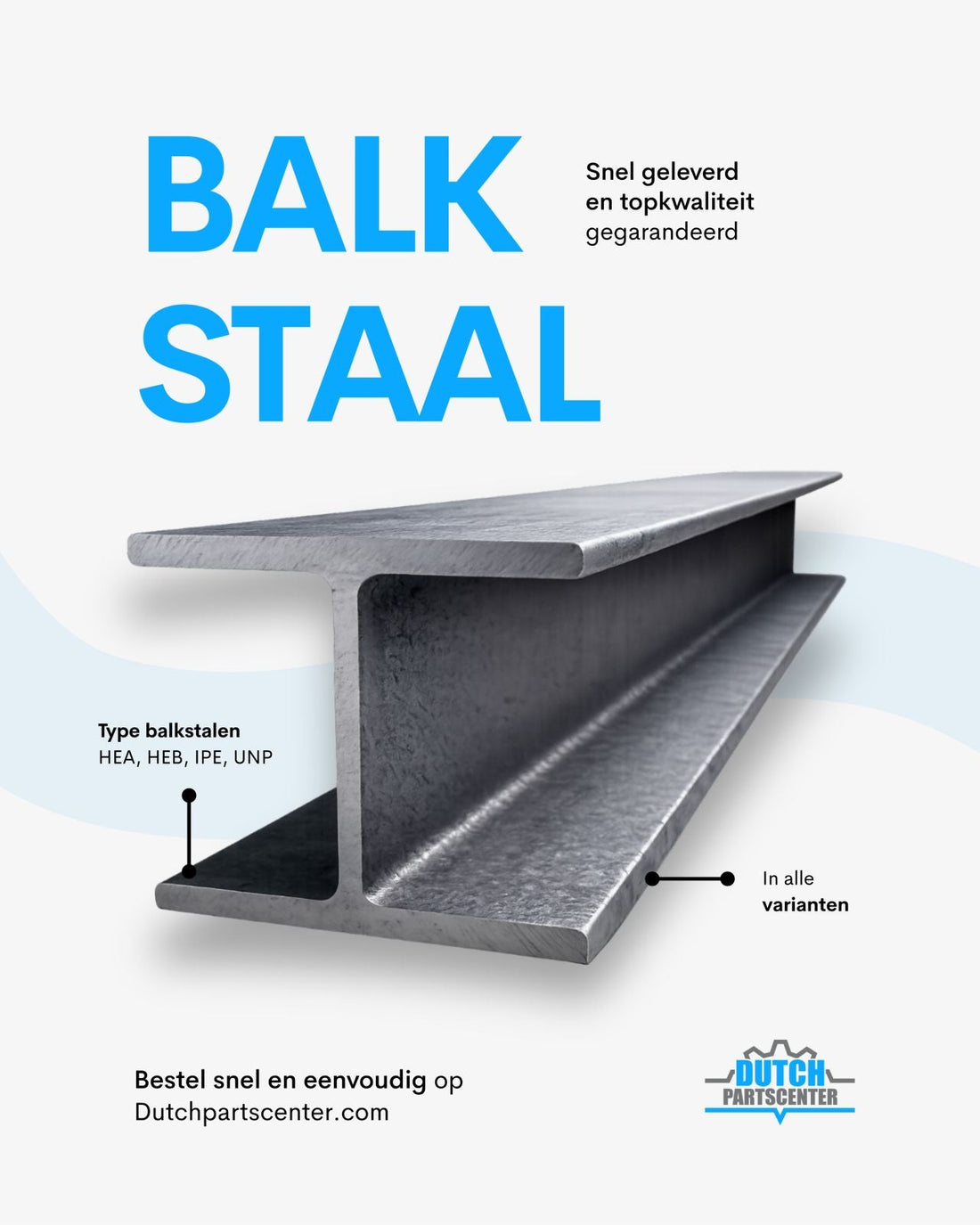 Balkstaal kopen bij Dutch Partscenter
